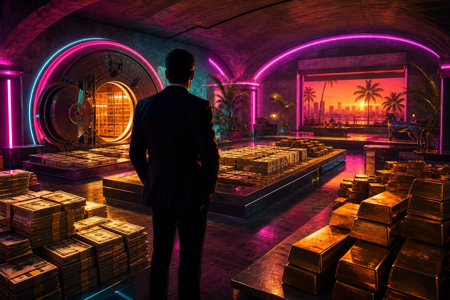 Nightclub vault overflowing with cash from passive GTA Online businesses