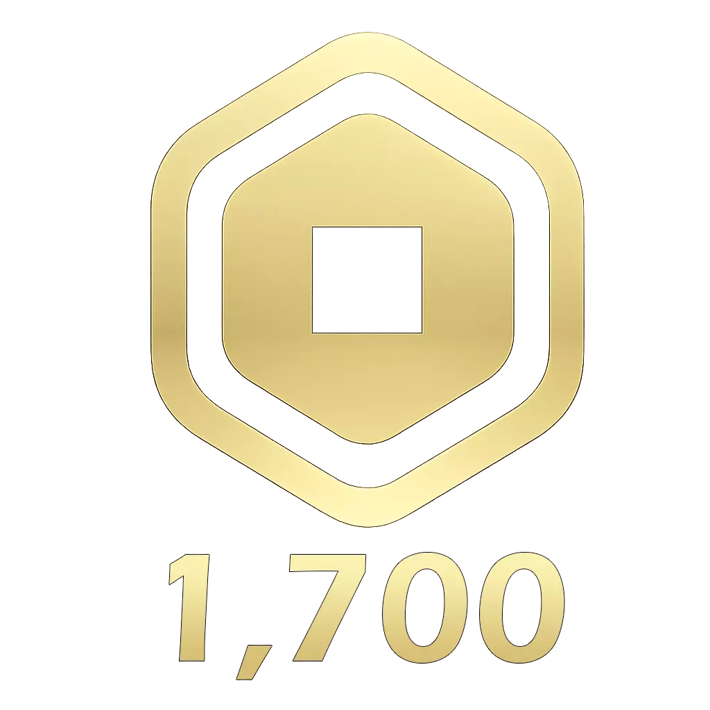 1,700 Robux