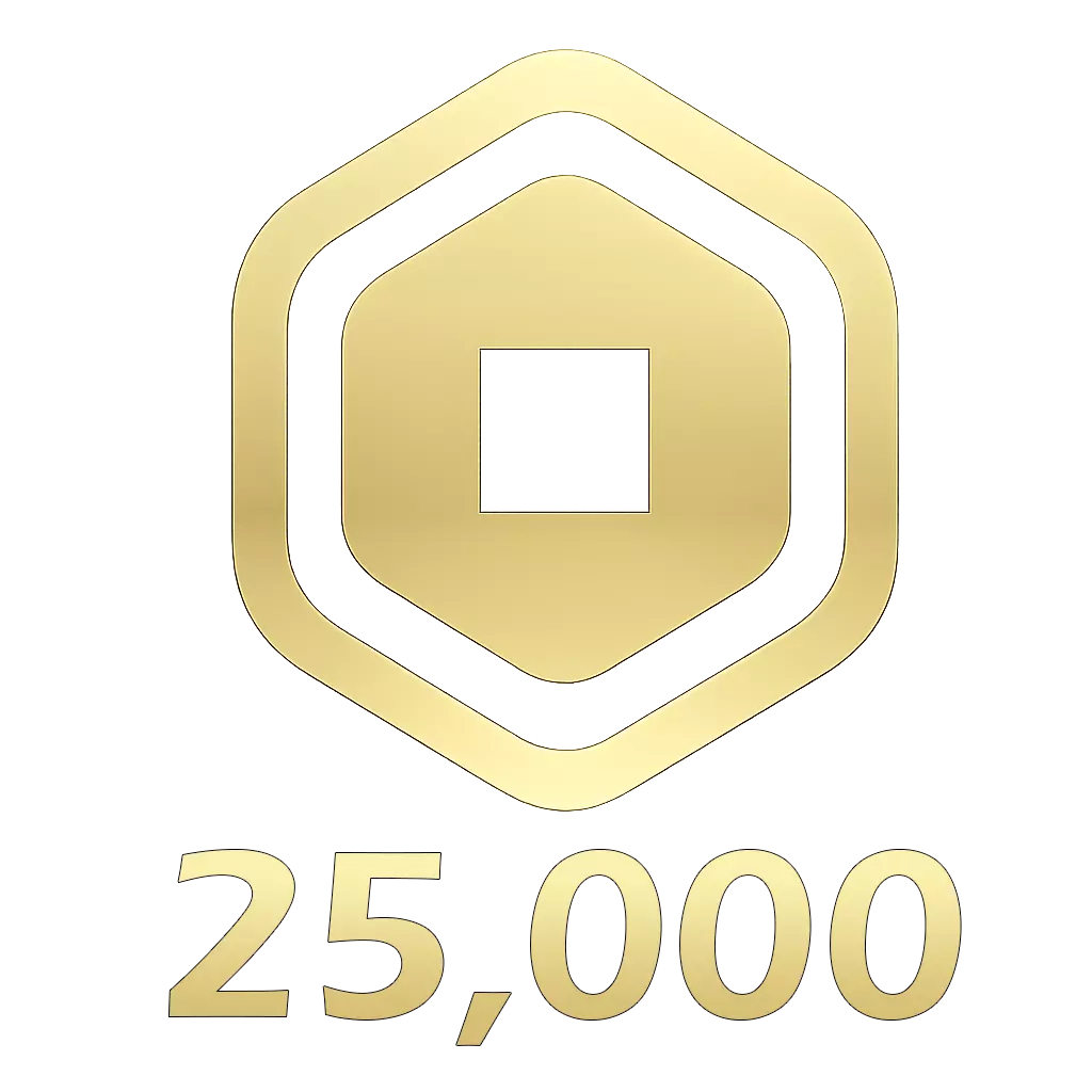 25,000 Robux